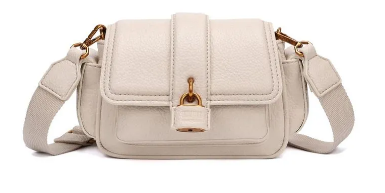 Bolsa Santa Lolla Pequena Floater Off White Alça Transversal