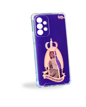 Capinha de celular - Sob a proteção do vosso manto
