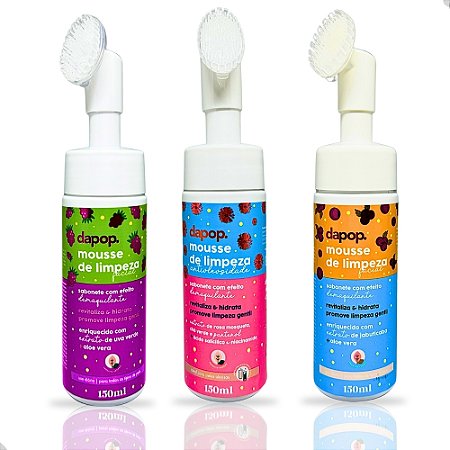 Mousse De Limpeza Facial Demaquilante Controle Oleosidade Brilho Limpeza Profunda