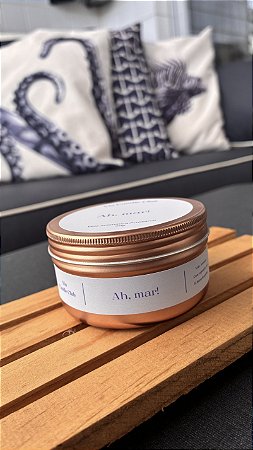 Vela Aromática Artesanal | Ah, mar! | 90g