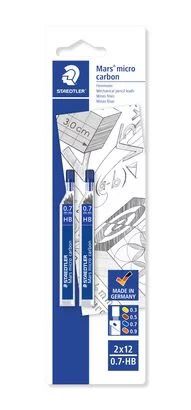 GRAFITE 250 STAEDTLER 0.7MM HB CART 2 TB 12 MINAS