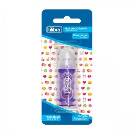 FITA DECORADA  5MMX3M TILIBRA
