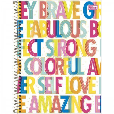 CADERNO ESP UNV 1 MATÉRIA BE NICE 80 FOLHAS
