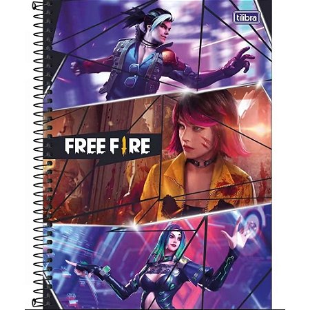 Caderno Universitário (Free Fire)