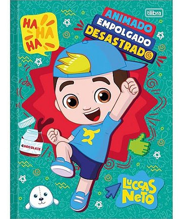 CADERNO LUCCAS NETO BROCURA 48F TILIBRA