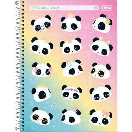 CADERNO UNIVERSITARIO LOVELY FRIEND 1MAT 80F