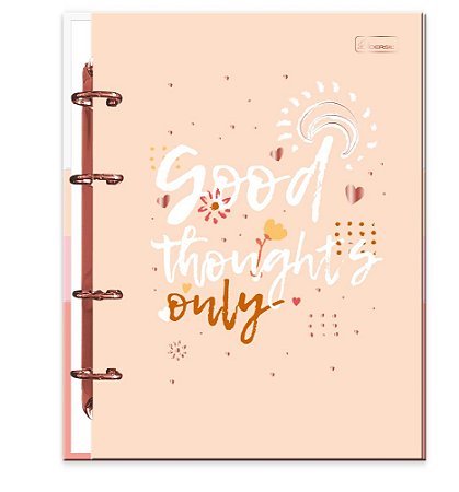 CADERNO COLEGIAL ARGOLADO SUNSHINE DAY CADERSIL