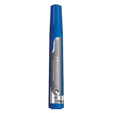 MARCADOR PERMANENTE FABER-CASTELL 5MM AZUL