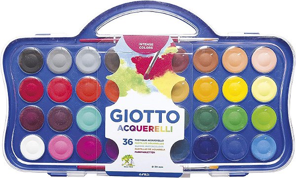AQUARELA GIOTTO 36 CORES 30MM