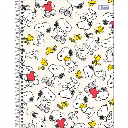 CADERNO UNIVERSITÁRIO SNOOPY 10 MAT 160F