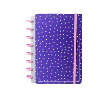 CADERNO REPOSICIONÁVEL DISKO P ESTRELINHAS