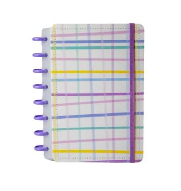 CADERNO REPOSICIONÁVEL DISKO P QUADRI COLOR
