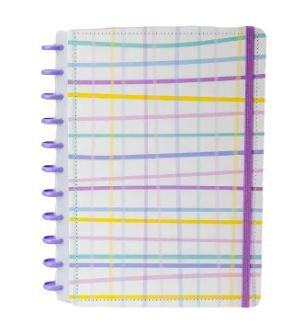 CADERNO REPOSICIONÁVEL DISKO G QUADRI COLOR