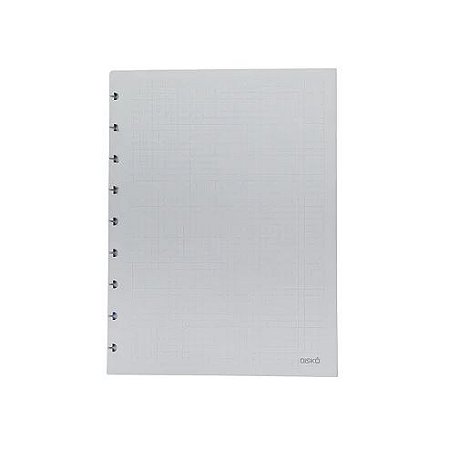 REFIL UNIVERSAL DISKO P 50 FLS QUADRICULADAS