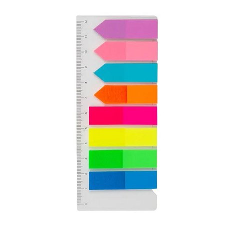 MARCADOR DE PAGINA MAXPRINT 8 CORES  NEON  MAXPRINT