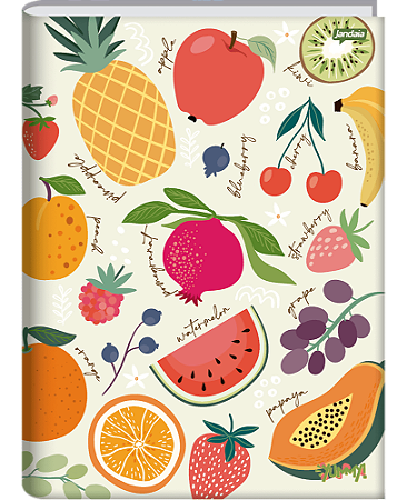 CADERNO BROC. UNIVERSITÁRIO 1 MATERIA 80FLS YUMMY JANDAIA