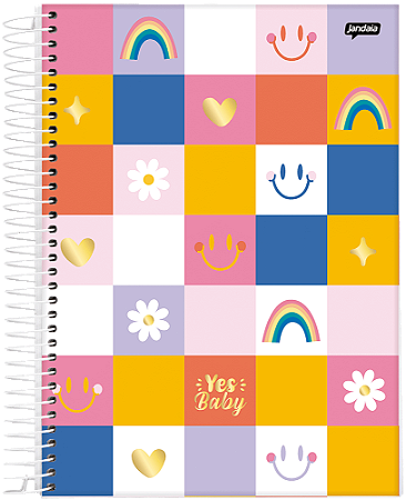 CADERNO ESP. UNIVERSITÁRIO 1 MATÉRIA 80FLS YES BABY  JANDAIA