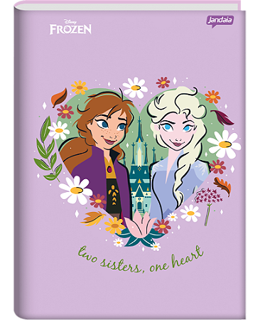 CADERNO BROCHURA UNIV 80FLS FROZEN  JANDAIA
