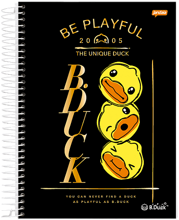 CADERNO ESP. UNIVERSITÁRIO 1 MATERIA 80FLS  B-DUCK JANDAIA