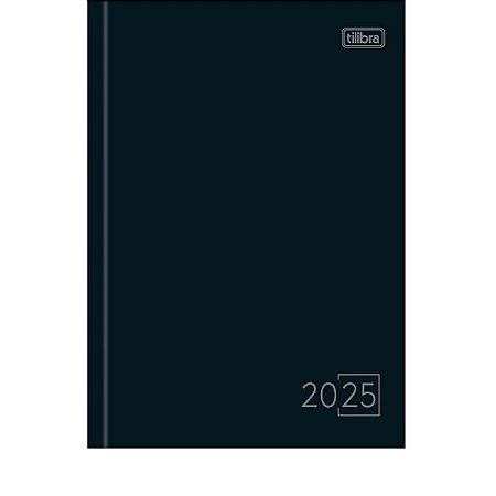 AGENDA COSTURADA DIÁRIA SPICE PRETA