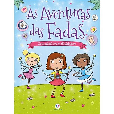 LIVRO DE ADESIVOS AS AVENTURAS DAS FADAS