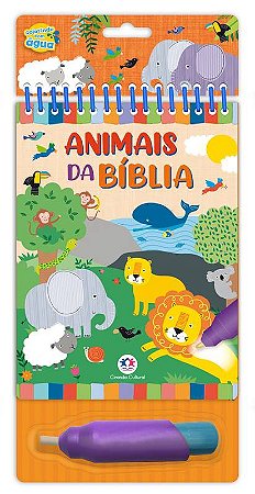 LIVRO AQUABOOK ANIMAIS DA BIBLIA
