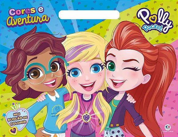 LIVRO BLOCAO PARA COLORIR CORES E AVENTURA POLLY 48F