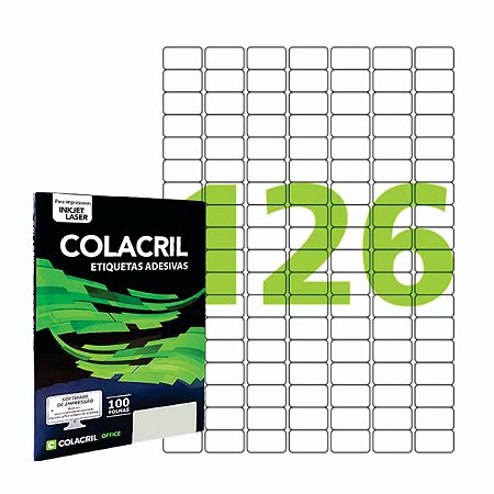 ETIQUETA COLACRIL CA4349 126E C/100F