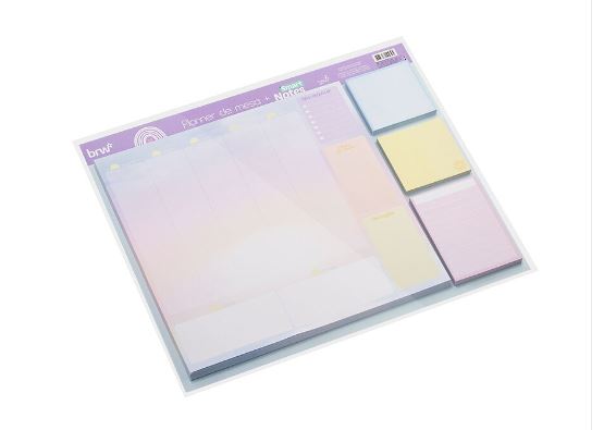 PLANNER DE MESA C/ 3 SMART NOTES  - DREAMS - 54 FLS