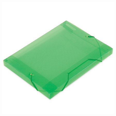 PASTA ESCOLAR 30MM SOFT - VERDE POLIBRAS