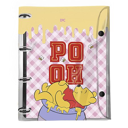 CADERNO ARGOLADO UNIVERSITÁRIO POOH