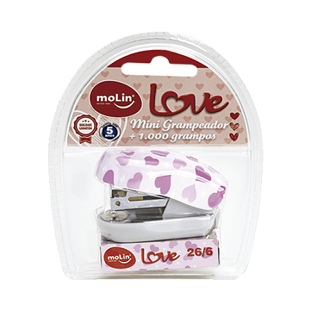 MINI GRAMPEADOR LOVE + 1.000 GRAMPOS MOLIN