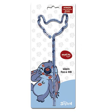 LAPIS PRETO HB FACE STITCH MOLIN