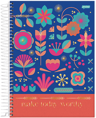 CADERNO UNIVERSITÁRIO 10M 160FLS ECO LINEA JANDAIA