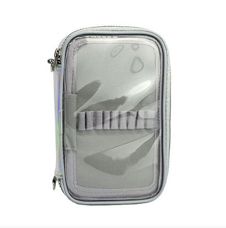 ESTOJO BOX ULTRACLEAR 50 PENS PRATA