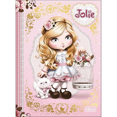 CADERNO BROCHURA COLEGIAL JOLIE 160F TILIBRA