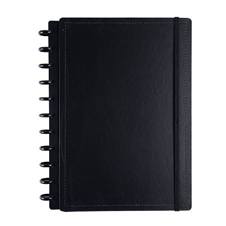CADERNO REPOSICIONAVEL DISKO ALL BLACK G
