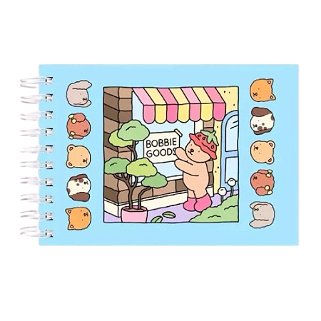 Livro de Colorir Bobbie Goods Azul