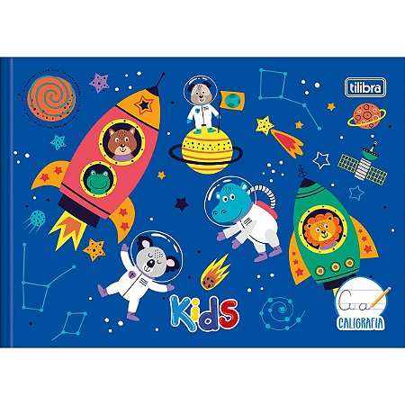 CADERNO BROCHURA 1/4 CALI KIDS 40F
