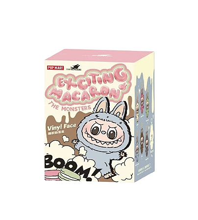 BONECO LABUBU 15cm COM ARGOLA MODELO SURPRESA VINYL FACE THE MONSTERS