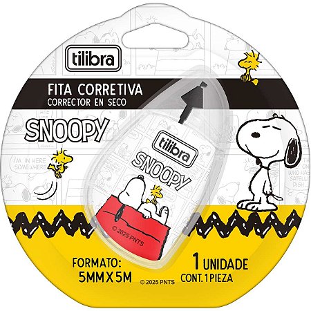 FITA CORRETIVA SNOOPY 5M