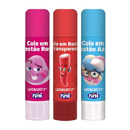 COLA BASTAO COLORIDA 10GRAMAS FINI