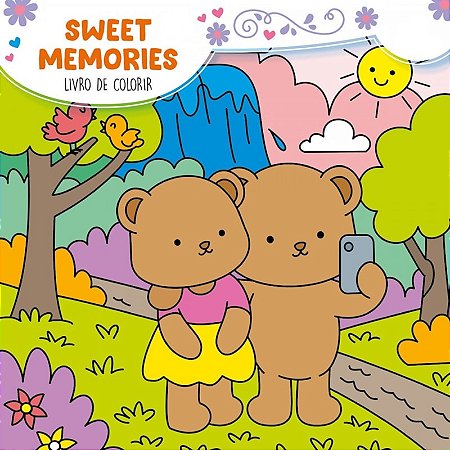Livro de Colorir Sweet Memories