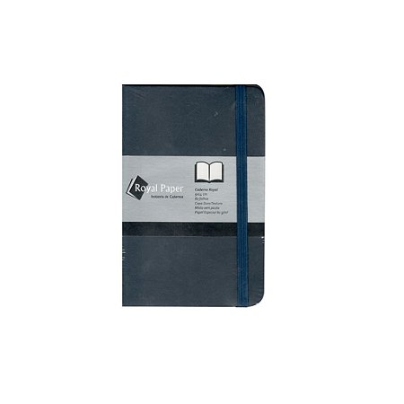 Caderneta Royal 9x14 cm - Sem Pautas - Azul