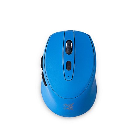 Mouse Oriente Sem Fio Azul Maxprint