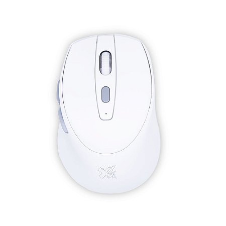 Mouse Oriente Sem Fio Branco Maxprint