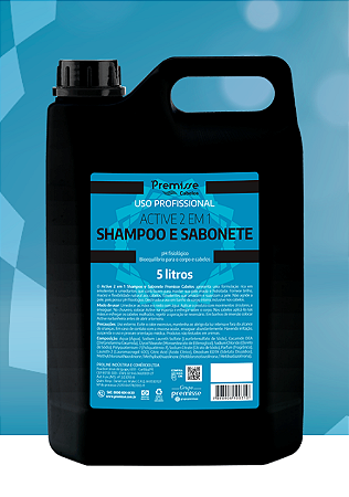 ACTIV 2 EM 1 SHAMPOO E SABONETE 5 LITROS - PREMISSE