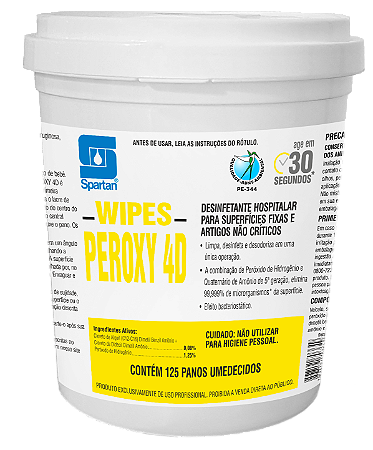 WIPES PEROXY 4D  150 UN