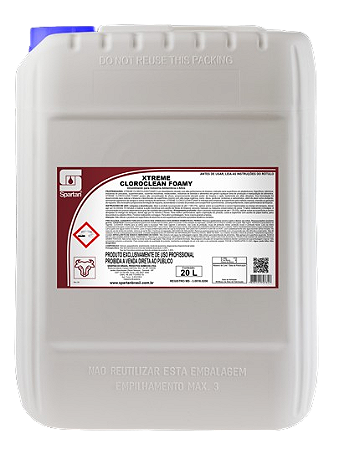 XTREME CLOROCLEAN FOAMY 20 LITROS - SPARTAN