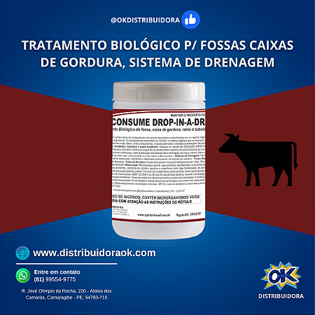 CONSUME DROP IN A DRAIN 350g